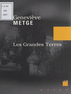 cover image of Les grandes terres